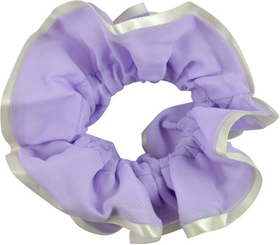 

Sarah Dual Frill Solid Rubber Band(Purple)
