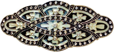 

B-Fashionable Floral Pond Hair Clip(Black)