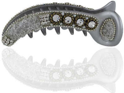 

Anuradha Art Stylish Collection Banana Clip(Silver)