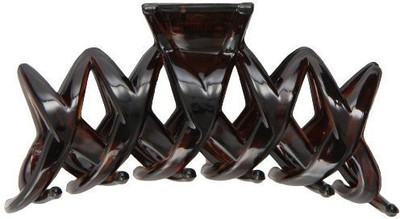 

J Nahon Caravan Xoxo Hugs And Kisses Designed Into This Wonderful Tortoise Shell Hair Claw Hair Claw(Multicolor)