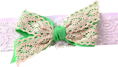 

AkinosKIDS Netted green bow Baby Head Band(Green)