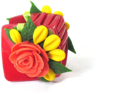 

Advance Hotline Porcelain clay work fancy hair clutcher Hair Clip(Multicolor)