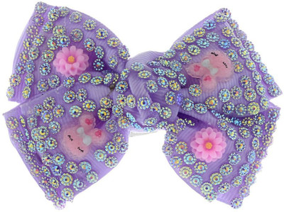 

The Ethnic Wears Handcrafted Hair Clip(Purple)
