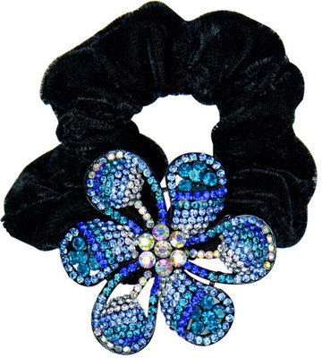 

Glitters Online Blue Colour American Diamond Hair Band(Blue)