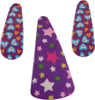 

Saamarth Impex SI-2364 Tic Tac Clip(Purple, Pink, Blue)