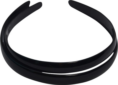 

Aparshi Pack of 2 Wide Hair Band(Black)
