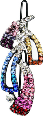 

Glitters Online Multi Colour American Diamond Hair Clip(Multicolor)