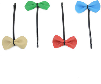 

Trinketbag Angel Bow Pins - Pack Of 4 Hair Pin(Multicolor)