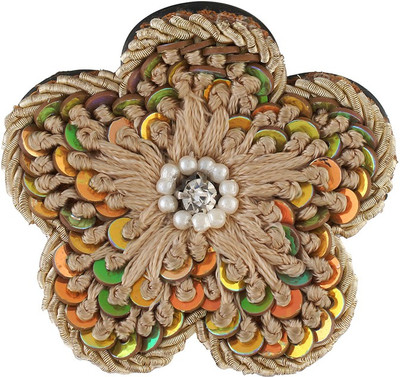 

Vama Fashions Indo Western Wedding Bridal Party Wear Hair Claw(Multicolor)