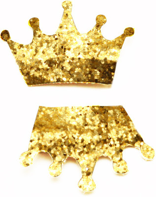 

Dchica Sweet Princess Tiara Hair Accessory Set(Gold)