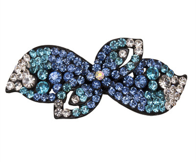 

Glitters Online Designer Blue Stone Hair Clip(Blue)