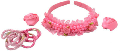 

Shopaholic Fashion Baby Combo Hair Accessory Set(Multicolor)