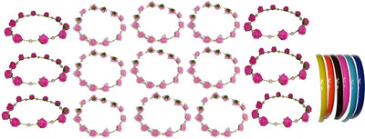

Diana Floral Style Tiara Hair Accessory Set(Multicolor)