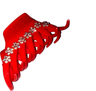 

Shrungarika Fashionable Red Hair Clip(Red)