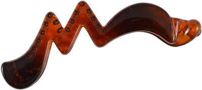 

Sarah Curvilinear Banana Clip(Brown)