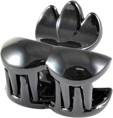 

Sarah Floral Small Hair Claw(Black)