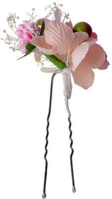 Sagunya Floral Bun Stick(Pink)