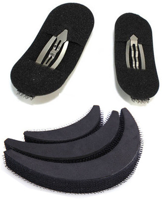 

Style Tweak of Puff Bumpits - Set of 5 Hair Accessory Set(Black)