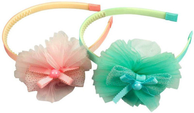 

Muchmore Charming Cindarella Look Tiara Crown Cute Hair Accessory For Girls Hair Band(Multicolor)