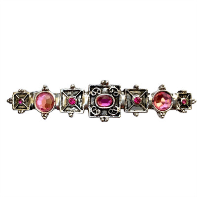 

B-Fashionable Geometrical Hair Clip(Pink)