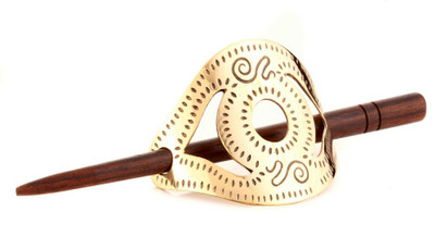 30% OFF on Trinketbag Golden Juda Hair Clip(Gold, Brown) on Flipkart | 30% OFF on Trinketbag Golden Juda Hair Clip(Gold, Brown) on Flipkart |
