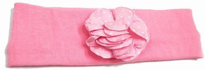 

Pinkblueindia Fashionable Net Flower Infant Head Band(Pink)