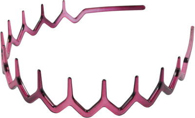 

Sarah Zigzag Pattern Hair Band(Pink)