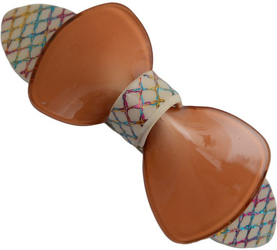 

Taj Pearl Designer Hair Clip(Brown)