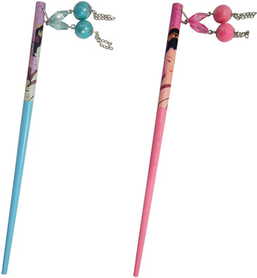 

CraftEra Wooden Stick Hair Pin(Multicolor)