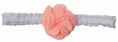 

Pinkblueindia Cute Dotted Baby with Soft Lace Head Band(Orange)