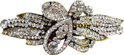 

Juhi Creations BRW14 Hair Clip(Bronze, White)