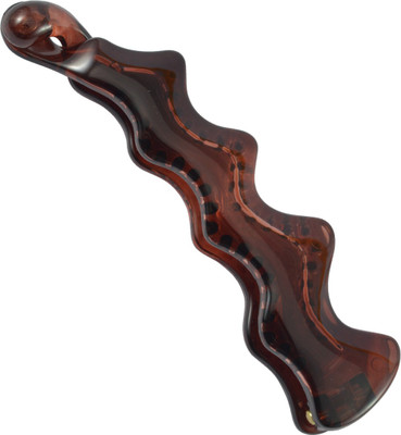 

Sarah Wavy Design Hair Claw(Brown)