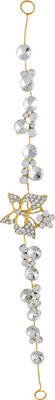 

Pink Rose Princess Charm Head Band(Gold, White)