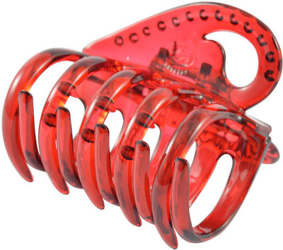 

Sarah Curved Hair Claw(Red)