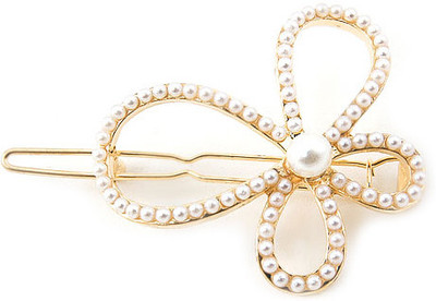 

Young & Forever Princess Pearl Hair Pin(Gold, White)