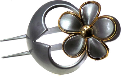 

Modish Look Bun Collection Hair Clip(Silver)