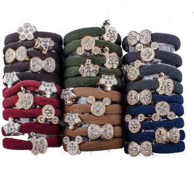 

Majik Ring Rope For Braids and Ponytails Rubber Band(Multicolor)