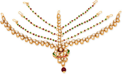 

The Ethnic Wears DA-0009 Hair Claw(Gold, Multicolor)