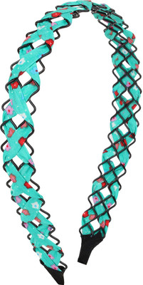 

Fayon Funky Fashion Green Printed Hair Band(Green)