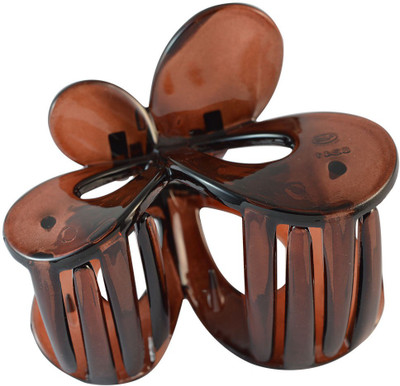

Sarah Plastic Hair Clutcher for Women - Brown Hair Clip(Brown)