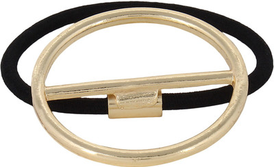 

Fayon Funky Fashion Circle Rubber Band(Gold)