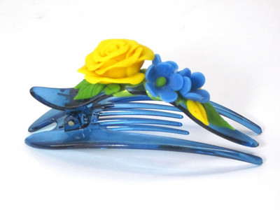 

Advance Hotline Porcelain clay work fancy banana clip Banana Clip(Multicolor)