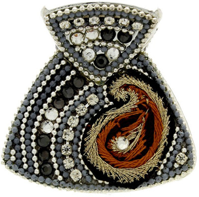 

Anuradha Art BF-407 Hair Clip(Gold)