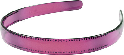 

Sarah Plain Broad Solid Plastic Hair Band(Purple)