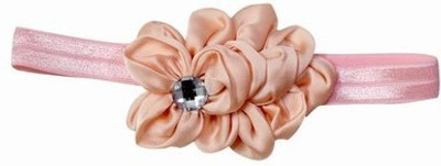 

Pinkblueindia Smart Infants Soft Elastic with Flower Head Band(Bronze)