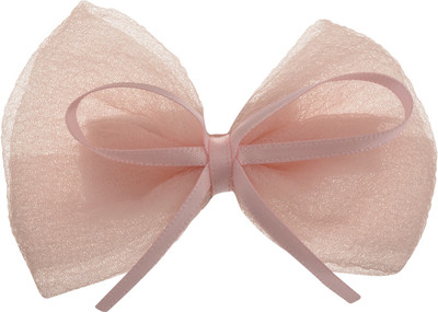 Angel Closet Ribbon Bow Hair Clip(Pink)