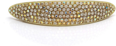 

Be You White Colour Plastic Stones Work Hair Clip(White)