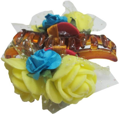 

Advance Hotline Floral Design handmade clutch Hair Claw(Multicolor)
