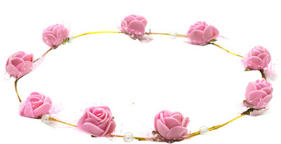 

Aarika Tiara(Pink, Pack of 1)