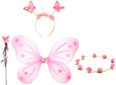 

Aarika Pari Hair Band, Hair Accessory Set(Pink)